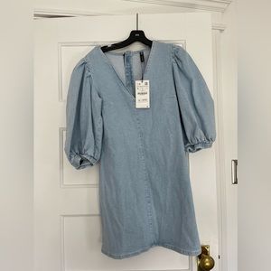 Zara NWT denim dress